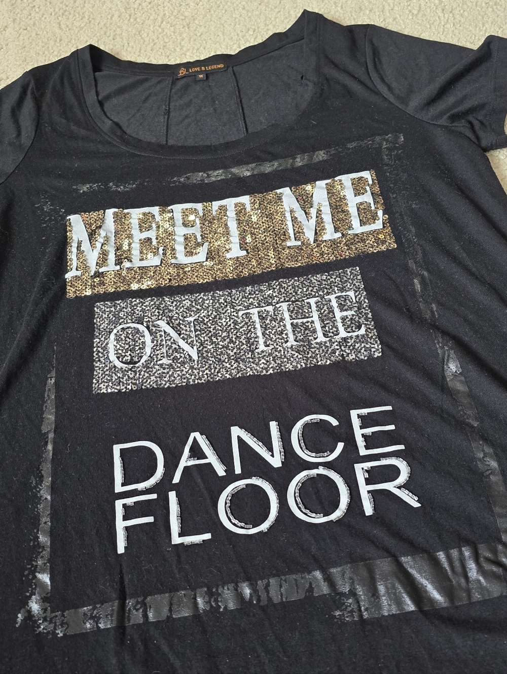 Love & Legend MEET ME ON THE DANCEu FLOOR TEE 💃